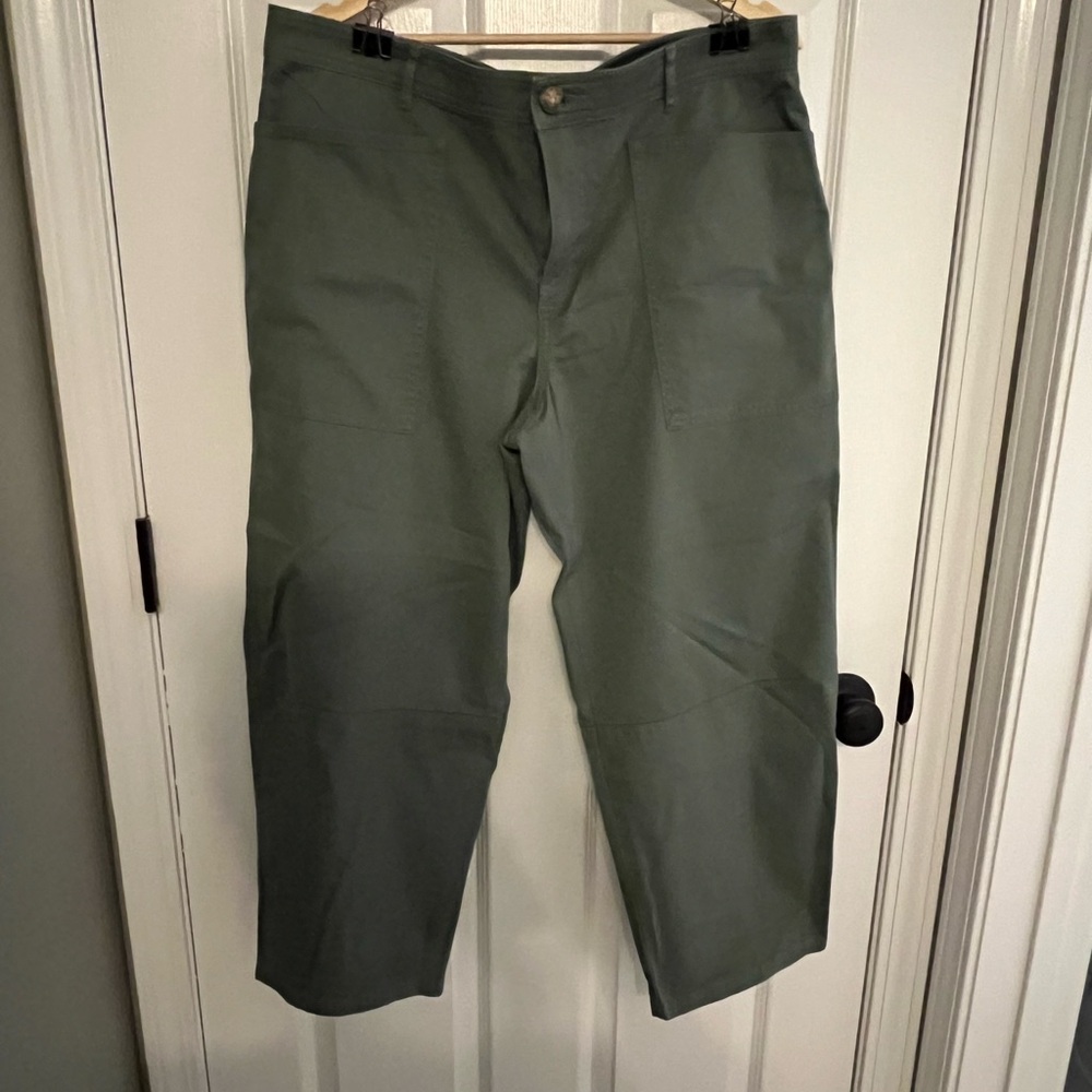 Loft Olive Green Pants Petite